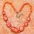 Cr 1001b collier parure sautoir corail rose achat vente bijou ethnique 1