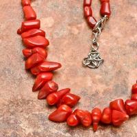 Cr 5067b collier parure sautoir corail rouge achat vente bijoux ethniques