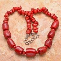 Cr 8446b collier 110gr sautoir parure corail rouge achat vente bijoux ethniques 1