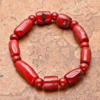 Cr 8692b bracelet corail rouge achat vente bijoux ethniques