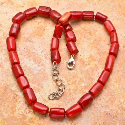 Cr 8729a collier parure sautoir corail rouge 80gr achat vente bijoux ethniques