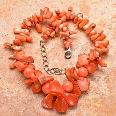 Cr 9299b collier corail rose 100gr ethnique berbere kabyle oriental achat vente bijoux