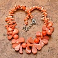 Cr 9299d collier corail rose 100gr ethnique berbere kabyle oriental achat vente bijoux