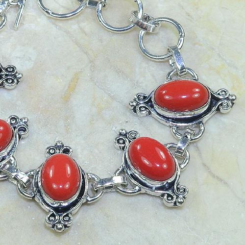 Crf 010b bracelet corail fantaisie argent 925 achat vente