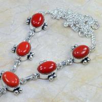 Crf 015b collier parure sautoir corail fantaisie argent 925 achat vente bijou