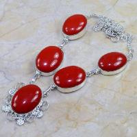 Crf 021d collier parure sautoir corail fantaisie argent 925 achat vente bijou