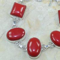 Crf 034b bracelet corail fantaisie argent 925 achat vente bijou