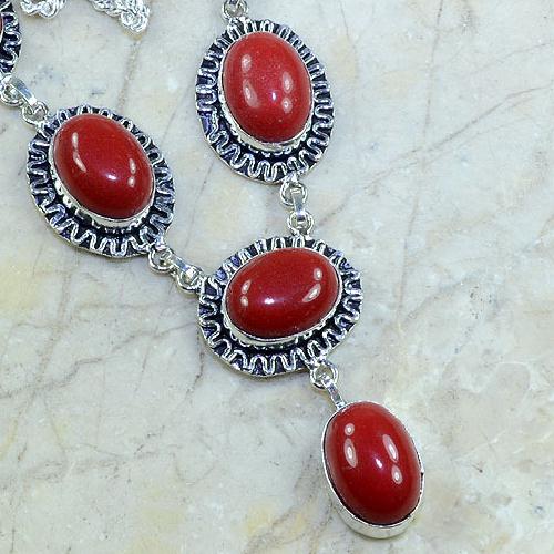 Crf 040c collier parure sautoir corail fantaisie argent 925 achat vente bijou