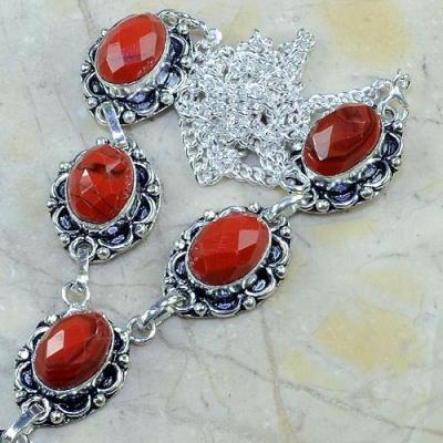 Crf 046a collier parure sautoir corail fantaisie argent 925 achat vente bijou