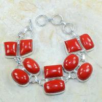 Crf 056d bracelet corail fantaisie argent 925 achat vente bijou