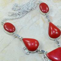 Crf 064c collier parure sautoir corail fantaisie argent 925 achat vente bijou