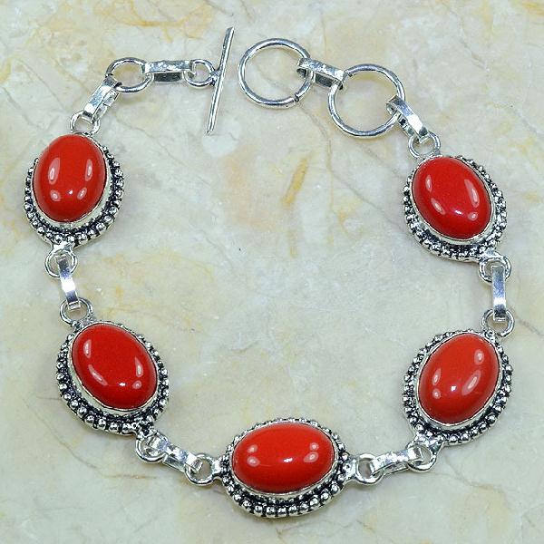 Crf 080d bracelet corail fantaisie argent 925 achat vente