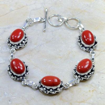 Crf 081a bracelet corail fantaisie argent 925 achat vente