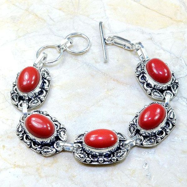 Crf 123a bracelet corail achat vente bijou monture argent 925