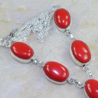 Crf 160c collier parure sautoir corail fantaisie argent 925 achat vente bijou