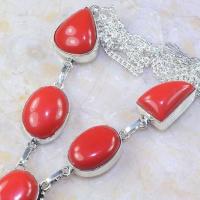 Crf 161b collier parure sautoir corail fantaisie argent 925 achat vente bijou