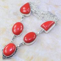 Crf 161d collier parure sautoir corail fantaisie argent 925 achat vente bijou