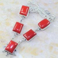 Crf 162d collier parure sautoir corail fantaisie argent 925 achat vente bijou