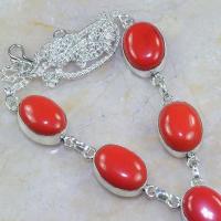 Crf 164c collier parure sautoir corail fantaisie argent 925 achat vente bijou