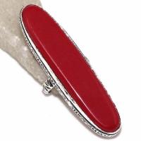 Crf 221a bague chevaliere corail t62 achat vente bijou argent 925