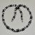 Crl 016a collier perles corail noir hematite achat vente bijoux argent 925