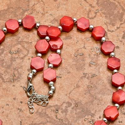 Crl 104d collier 34gr sautoir parure corail rouge achat vente bijoux ethniques