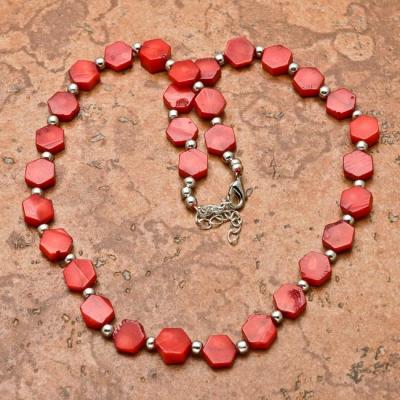 Crl 103a collier 24gr sautoir parure corail rouge achat vente bijoux ethniques
