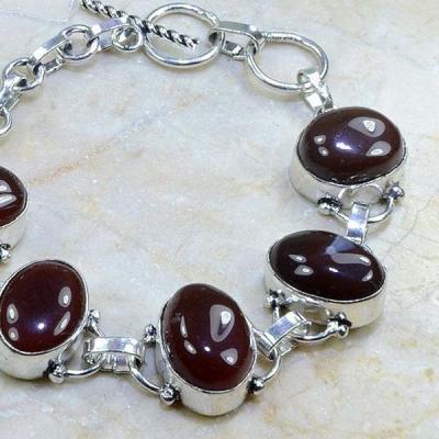 Crn 101c bracelet cornaline carnelian achat vente bijoux argent 925