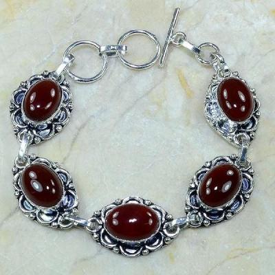 Crn 103a bracelet carnelian cornaline achat vente bijoux argent 925