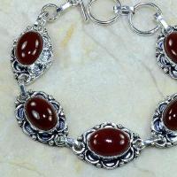 Crn 103b bracelet carnelian cornaline achat vente bijoux argent 925