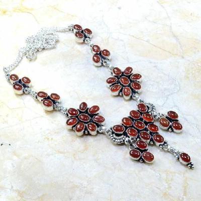 Crn 109b collier parure sautoir cornaline carnelian achat vente bijoux argent 925