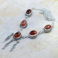 Crn 116a collier parure sautoir cornaline carnelian achat vente bijoux argent 925