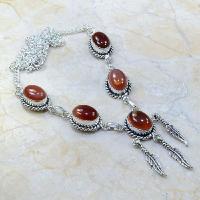 Crn 116d collier parure sautoir cornaline carnelian achat vente bijoux argent 925