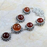 Crn 118d collier parure carnelian sautoir cornaline achat vente bijoux argent 925