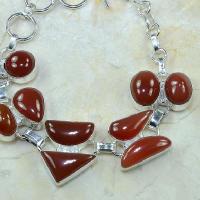 Crn 119c bracelet carnelian cornaline achat vente bijoux argent 925