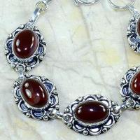 Crn 126b bracelet cornaline carnelian achat vente bijoux argent 925