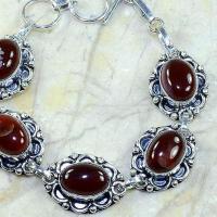 Crn 126c bracelet cornaline carnelian achat vente bijoux argent 925