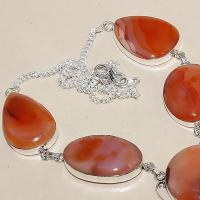 Crn 143c collier parure sautoir cornaline carnelian achat vente bijoux argent 925