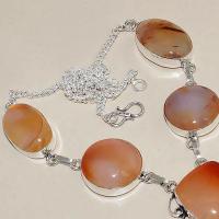 Crn 144c collier parure sautoir cornaline carnelian achat vente bijoux argent 925