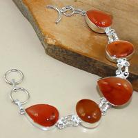 Crn 151d bracelet cornaline carnelian achat vente bijoux argent 925