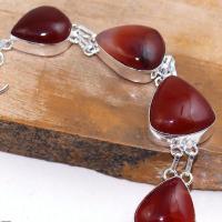 Crn 153b bracelet medieval cornaline carnelian achat vente bijoux argent 925