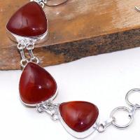 Crn 153c bracelet medieval cornaline carnelian achat vente bijoux argent 925