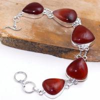 Crn 153d bracelet medieval cornaline carnelian achat vente bijoux argent 925