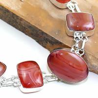 Crn 154b bracelet medieval cornaline carnelian achat vente bijoux argent 925