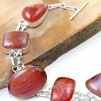 Crn 154c bracelet medieval cornaline carnelian achat vente bijoux argent 925