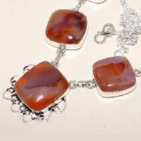 Crn 159b collier parure sautoir cornaline carnelian achat vente bijoux argent 925