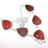 Crn 161a collier parure sautoir cornaline carnelian achat vente bijoux argent 925