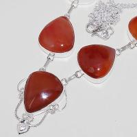 Crn 164b collier parure sautoir cornaline carnelian achat vente bijoux argent 926