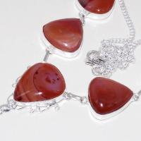 Crn 171b collier parure sautoir cornaline carnelian achat vente bijoux argent 925