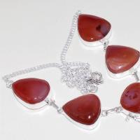 Crn 171c collier parure sautoir cornaline carnelian achat vente bijoux argent 925